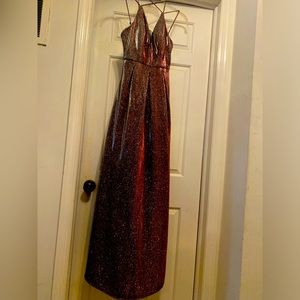 Silver Prom Dress